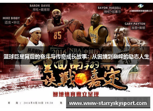 篮球巨星背后的奋斗与传奇成长故事：从困境到巅峰的励志人生