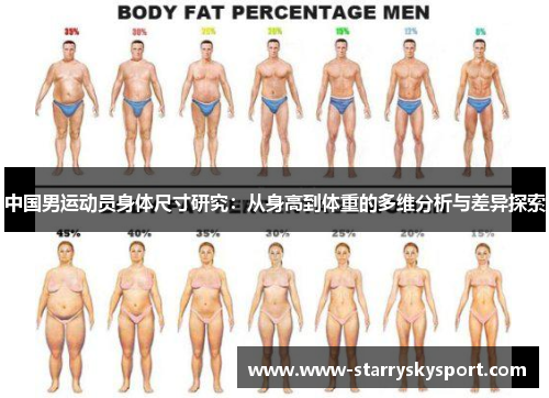 中国男运动员身体尺寸研究：从身高到体重的多维分析与差异探索